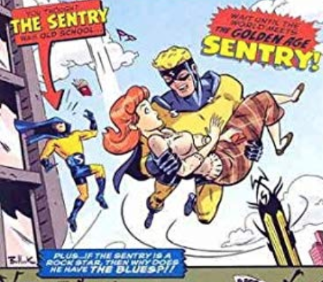 Silver and Gold Sentry