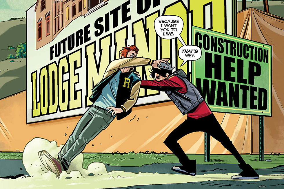 That's how Mark Waid builds up.