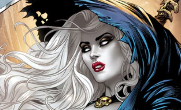 Lady Death in the most compromising pic I could find