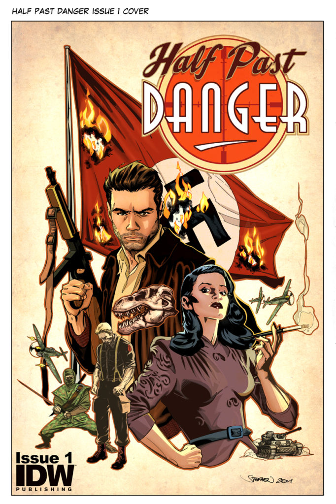 Half Past Danger first series issue cover