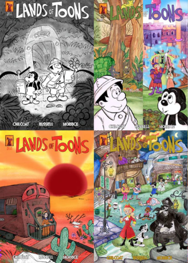 Lands of Toons Covers