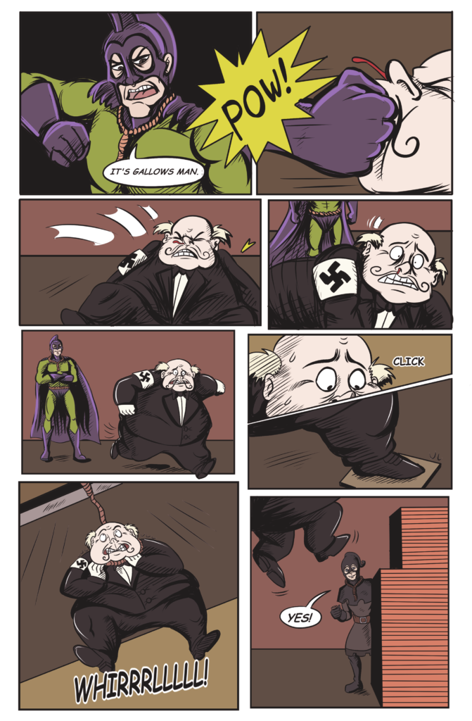 Nazi face punch!