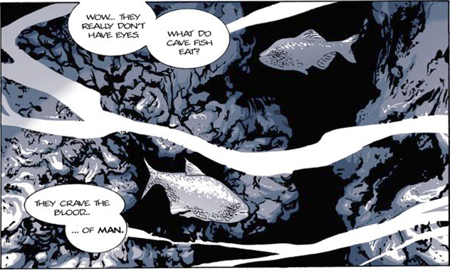 You'll find cave fish in Mammoth Cave for sure.