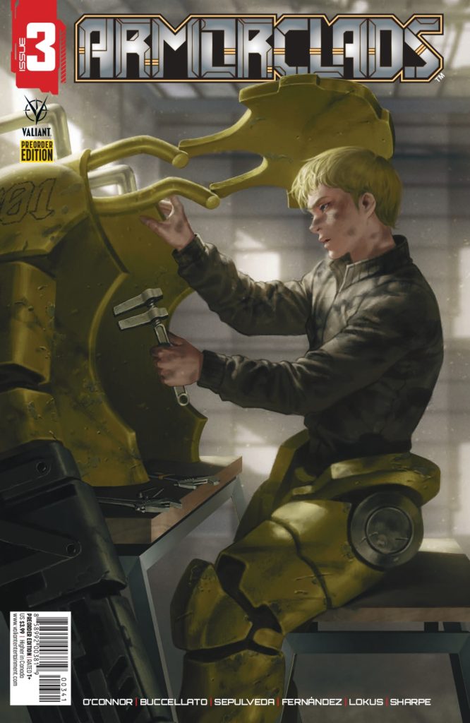 Armorclads #3 pre-order cover