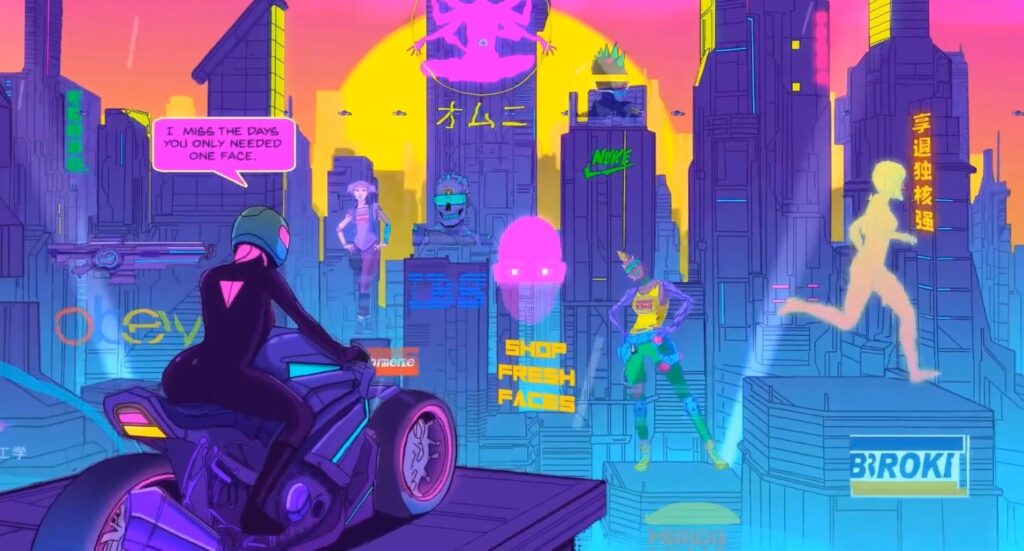 Neon Wasteland example