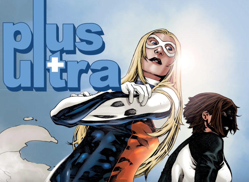 Plus Ultra covers its hero