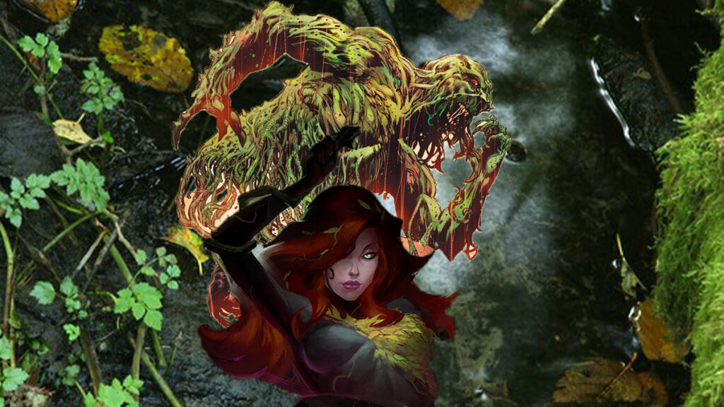 Swamp Thing and Poison Ivy