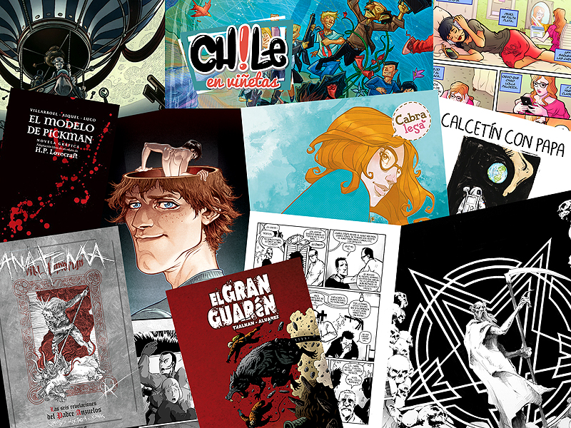 Chilean Comics Collage