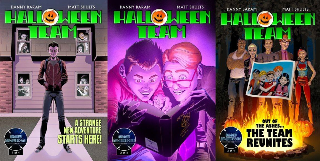 Halloween team covers