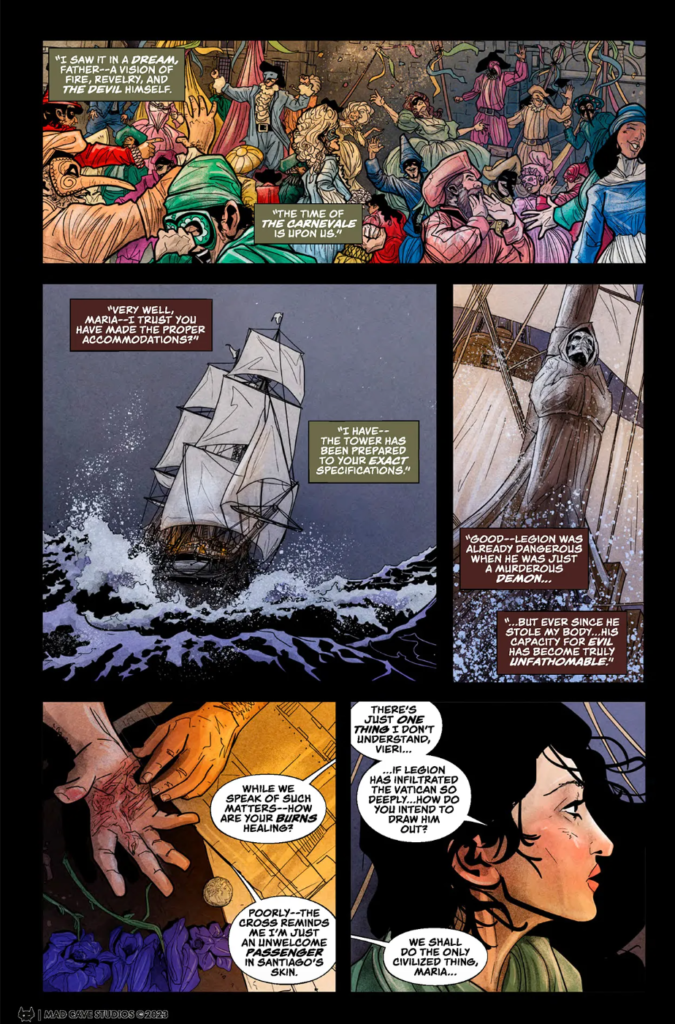 The Devil That Wears My Face #3 Page 2
