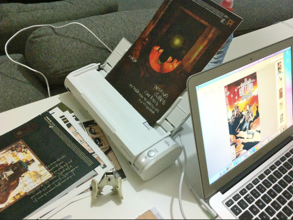 Scanning A Comic Book