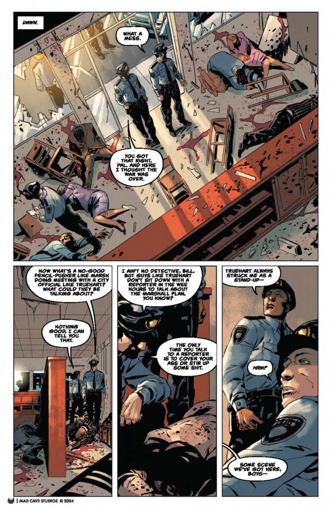 Mad Cave's Dick Tracy vibe