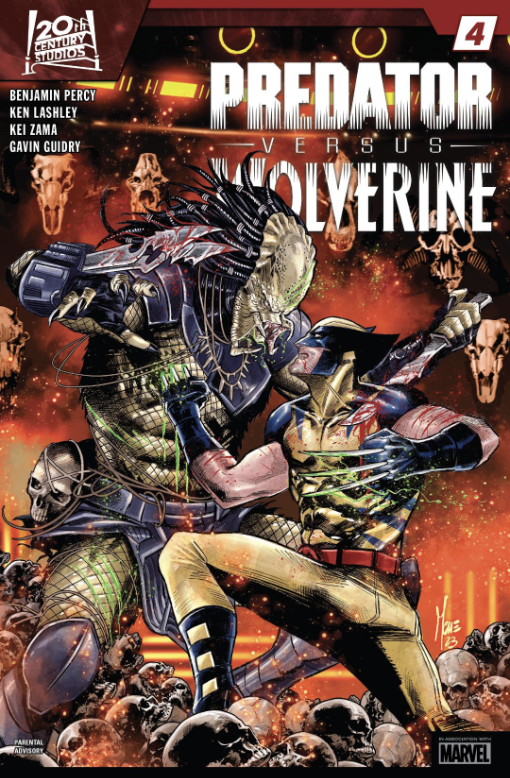 Predator Vs Wolverine Cover4