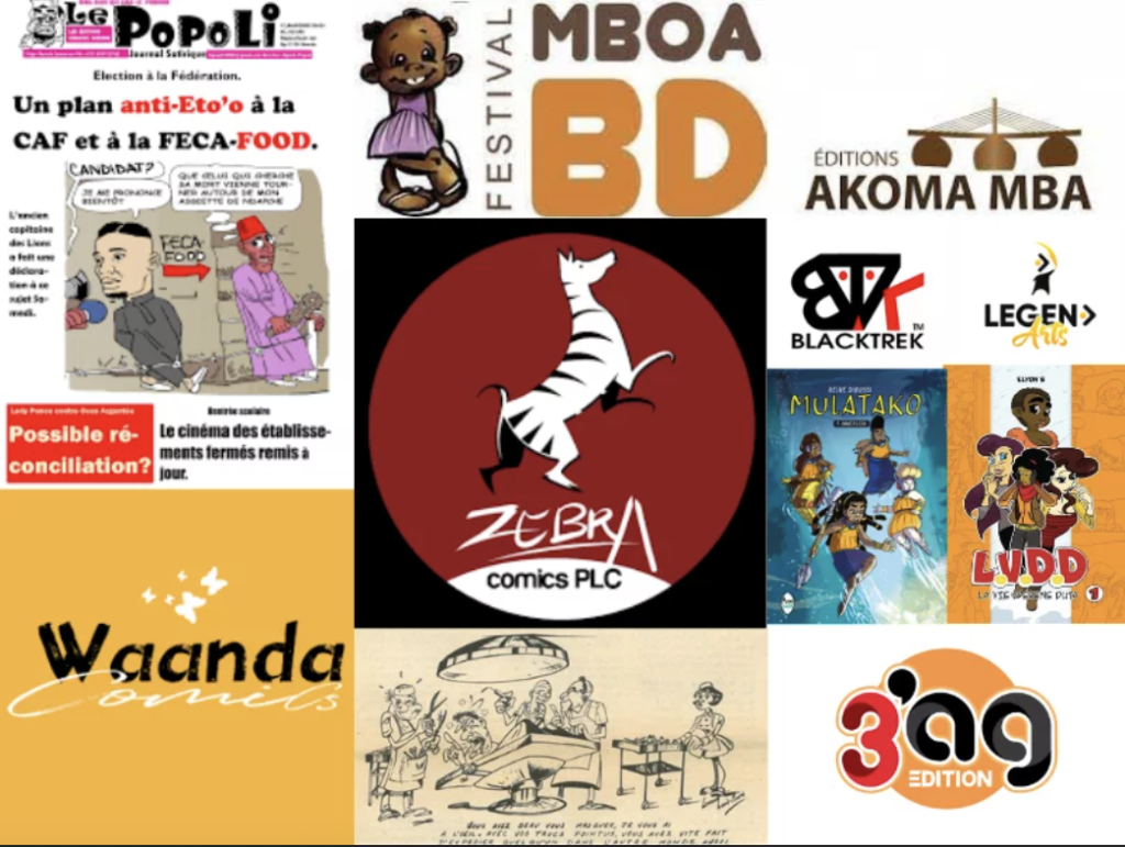 Cameroonian Comics Display